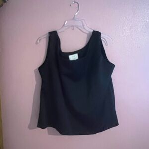 Black Sleeveless Top